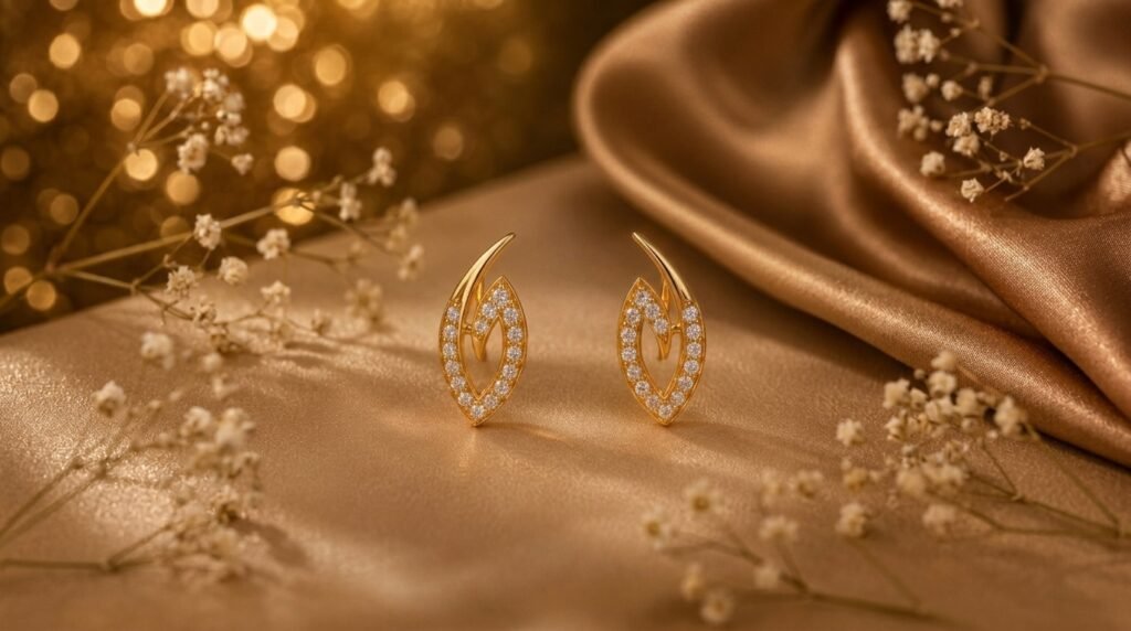 Amba Leaf Earrings