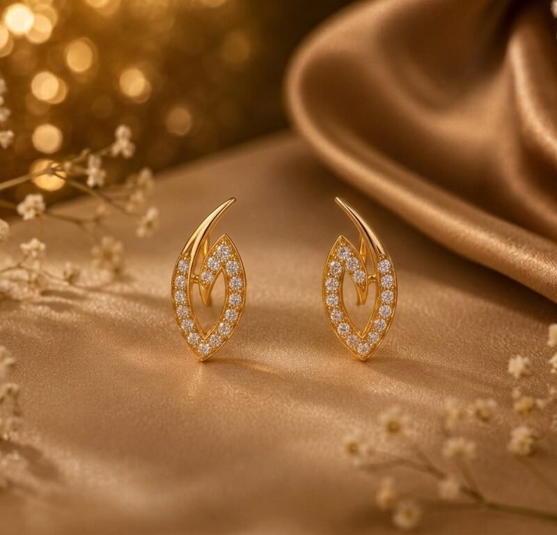 Amba Leaf Earrings