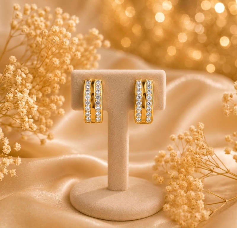 Ratnapura Hoop Earrings