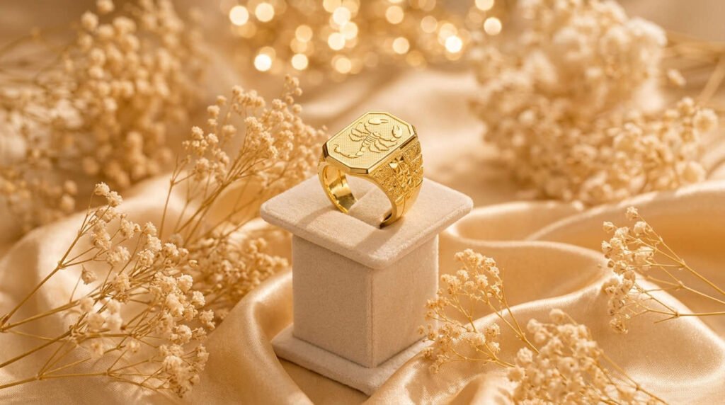 Scorpion Signet Ring